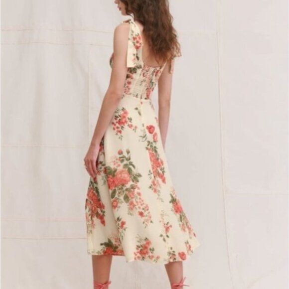 Reformation Twilight Dress in Corsage - Picture 2 of 5